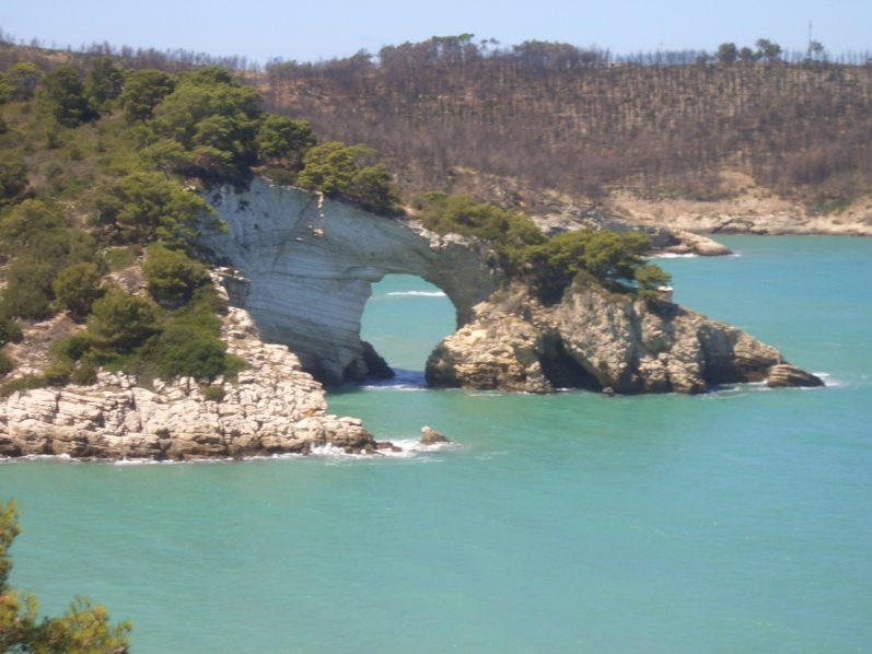 Küste Vieste - Italien