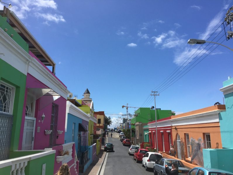 bunte Straßen, Kapstadt - Südafrika