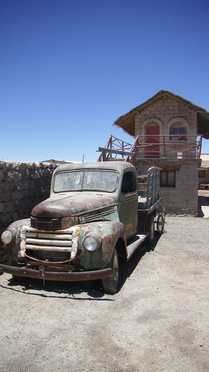 Oldtimer, Salar Uyuni - Bolivien